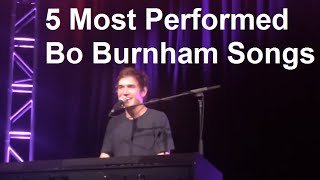 5 Most Performed Bo Burnham Songs