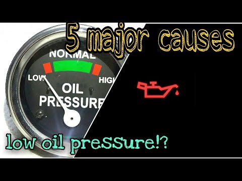 Video: Ano ang ibig sabihin ng low oil pressure stop engine?