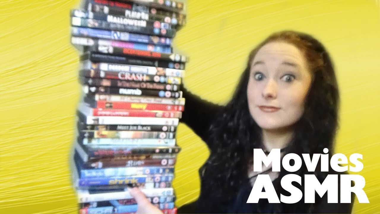 ASMR GIANT Movie Haul! Tingly Tapping + Plastic Sounds!