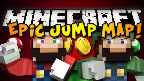 Minecraft: Epic Jump Map - SUPER MARIO EDITION! Part 4 (HD)