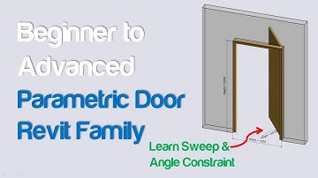 4. Eenvoudige Revit Parametrische Deurfamilie