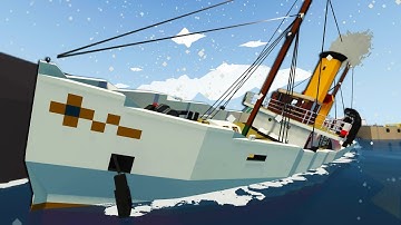 OB & I Went On An Arctic Adventure And It Ended In Disaster! - Stormworks Multiplayer Gameplay