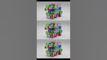 Satisfying Glass Cube Scale Looping Animation  #youtubeshorts#satisfying #relaxing #loop