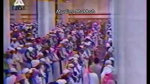 من أروع وأجمل تلاوات الشيخ د. عبدالله الجهني في أول سنةٍ له من صلاة التراويح ليلة ختمة عام 1419هـ