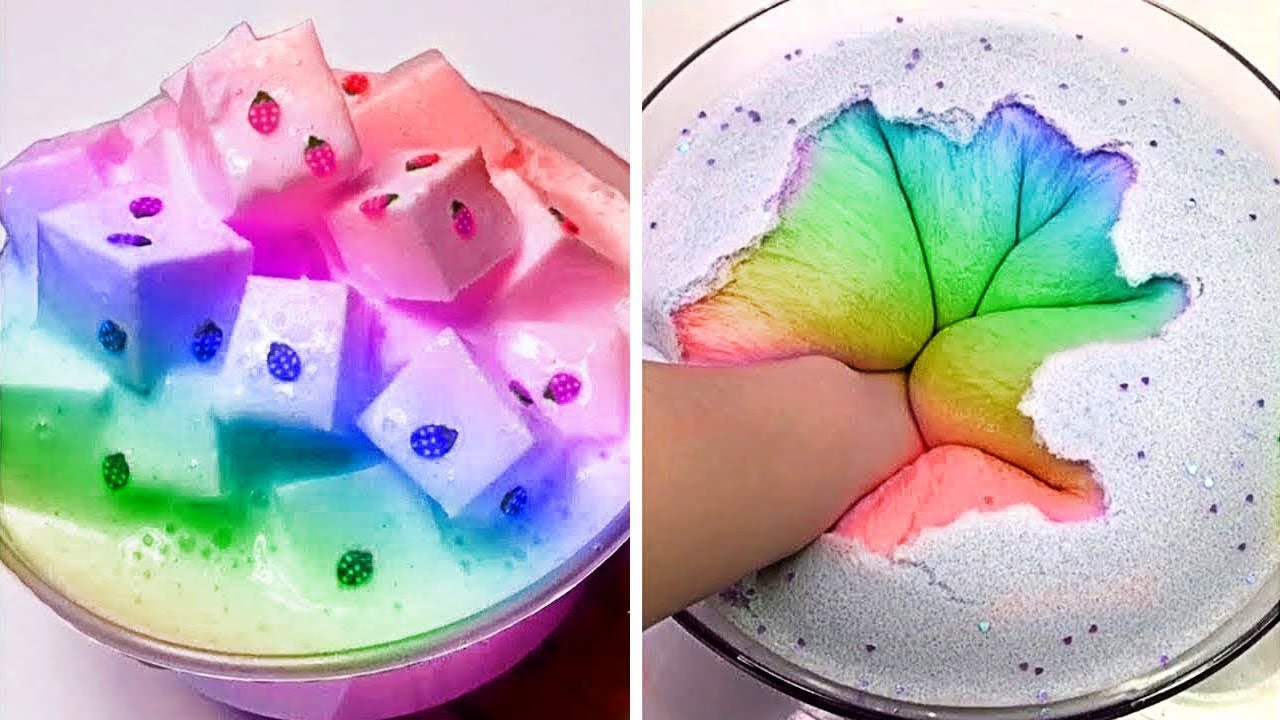 Relaxing Slime Compilation ASMR | Oddly Satisfying Video #158 - YouTube