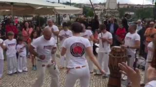 Samba de roda em Coimbra, Portugal.