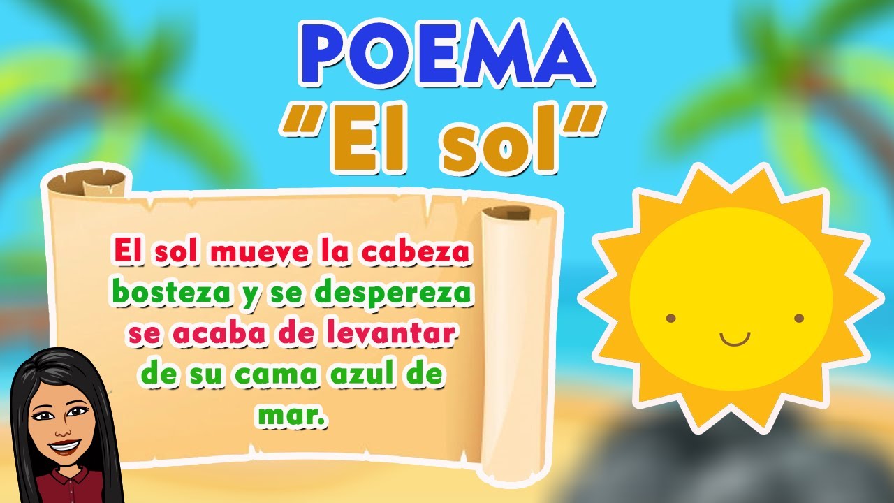 Poema "El Sol" YouTube