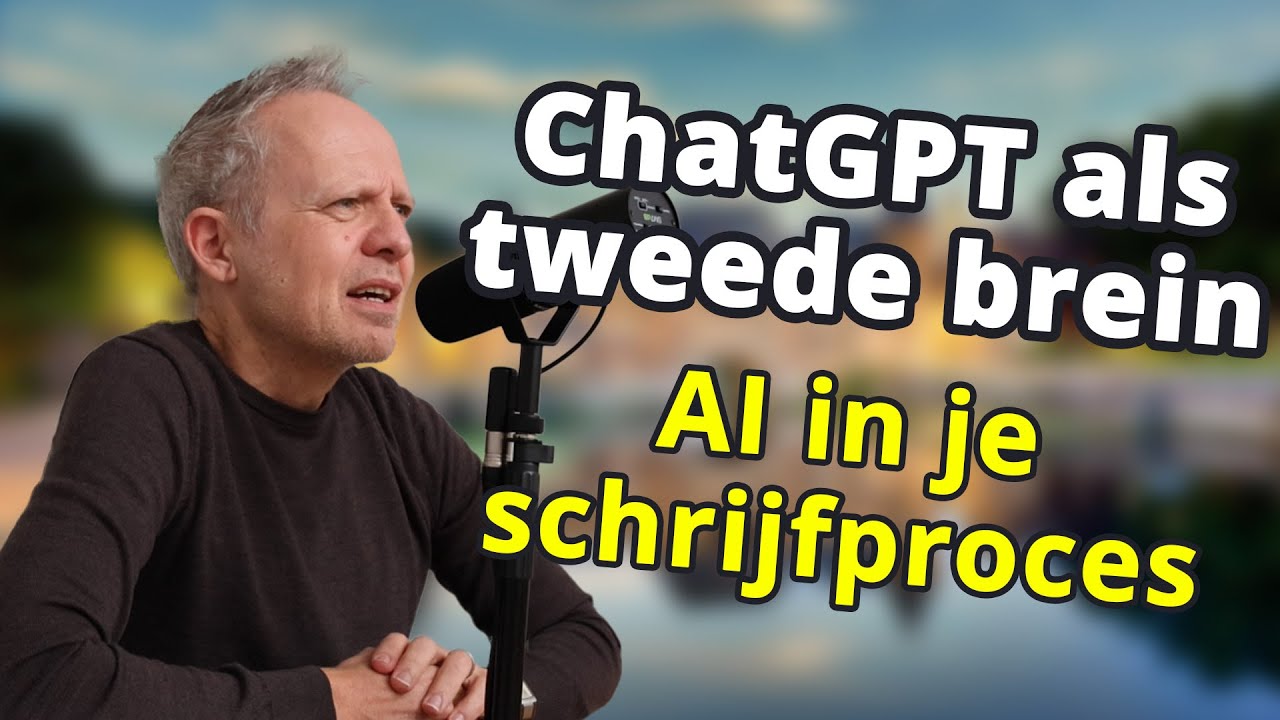 ChatGPT als tweede brein, AI in je schrijfproces, met Martin van