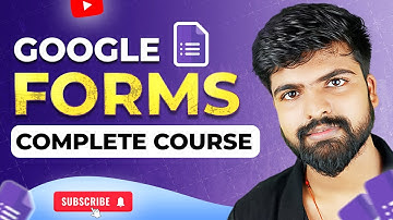 Google Form Complete Course for Beginners 🚀 | Google Form in Hindi