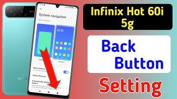 Infinix hot 60i 5g back button setting | Infinix hot 60i me back button kaise lagaye/navigation key
