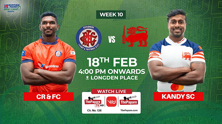 CR & FC vs KANDY SC | Nippon Paint Rugby League 2023/24