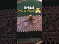 Bride Blouse Aari Work ✨Do watch till end for final look 👰✨#bridalsleeves #aariwork #shortvideo