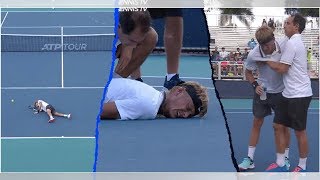 LOS CALAMBRES DE MIEDO QUE OBLIGARON A NICOLA KUHN A ABANDONAR EL MASTERS 1000 DE MIAMI