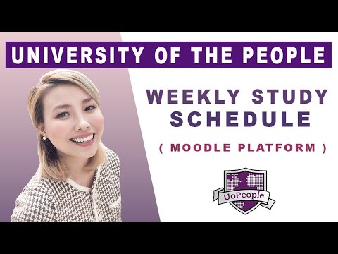 Video How the study works in a week at UoPeople | Newbies... - youtube