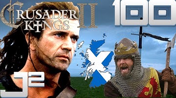 Crusader Kings 2 Scotland - Mental Breakdown - Part 100 Gameplay