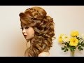 Prom hairstyle for long hair tutorial