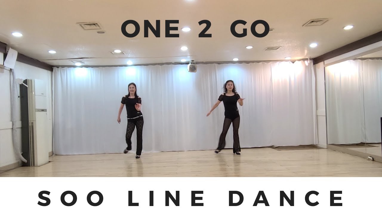 ONE 2 GO line dance - YouTube