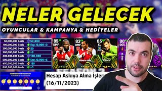NELER GELECEK & OYUNCULAR & KAMPANYALAR & TÜM GELİŞMELER ( eFootball 2024 Mobile & Konsol )