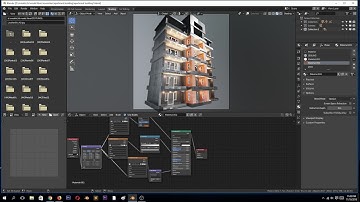modeling an apartment complex in blender 2 8