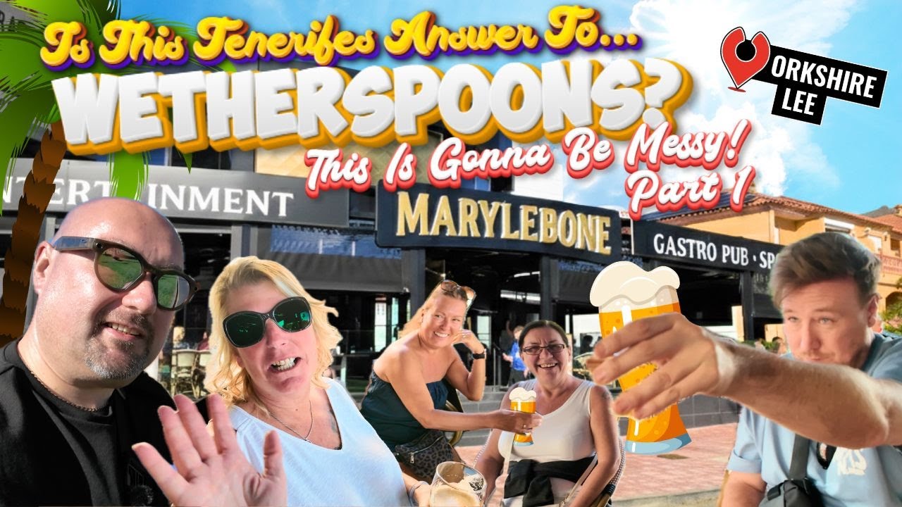 Day Drinking at Marylebone - Tenerife's Answer to Wetherspoons? PART 1