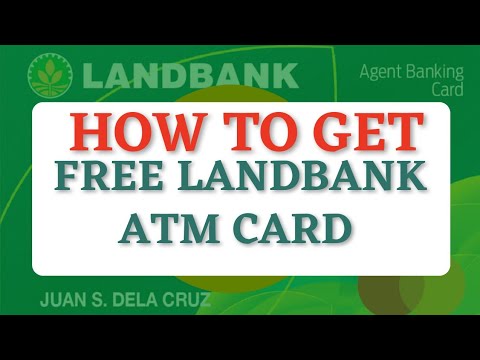 PAANO KUMUHA NG FREE LANDBANK ATM CARD GAMIT ANG CELLPHONE | PHILIPPINE NATIONAL ID REGISTRATION