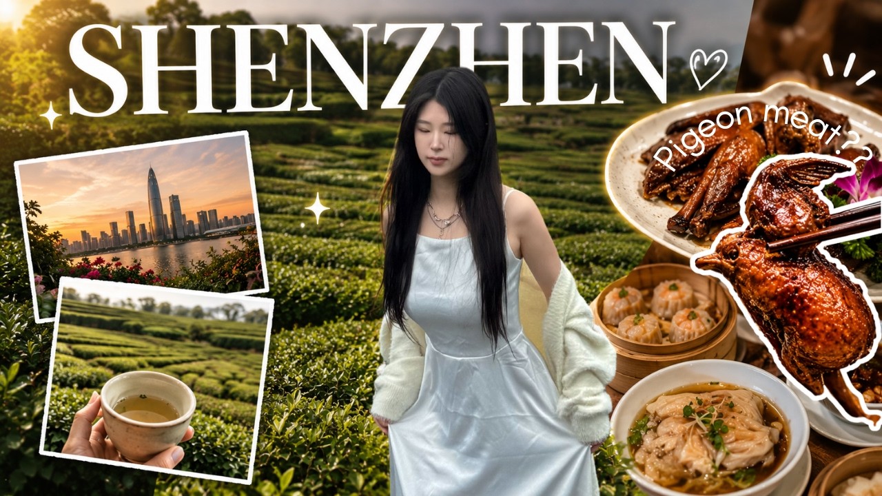 I Ate PIGEON MEAT in Shenzhen 🇨🇳 | Tea farm & Good Food