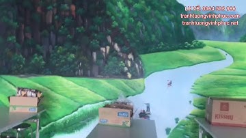 VẼ TRANH 3D RẺ ĐẸP TẠI THANH TRÀ - PHÚ LƯƠNG - THÁI NGUYÊN 0964 503 986