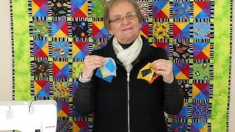 Quilting Tips & Techniques - How to use up some Leftover 2 1/2" squares - 228