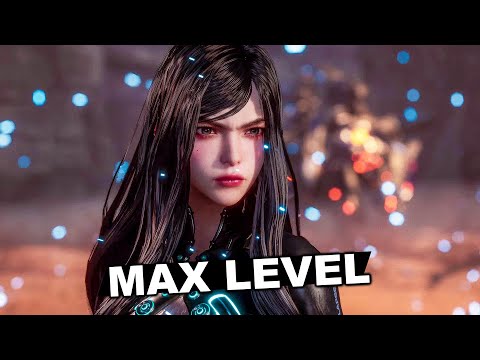 Stellar Blade - MAX LEVEL Eve VS Raven Gameplay (HARD / NO DAMAGE) 4K PS5