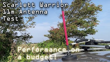 Scarlett Warrior 27 MHz CB Antenna - Performance at a Budget Price!