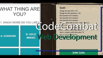 CodeCombat Web Development 2 - Level 22 Quizlet Tutorial with Answers