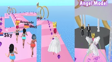 Bridal Rush || Part 1 || Max All Levels Walkthrough Gameplay || Android and ios gameplay