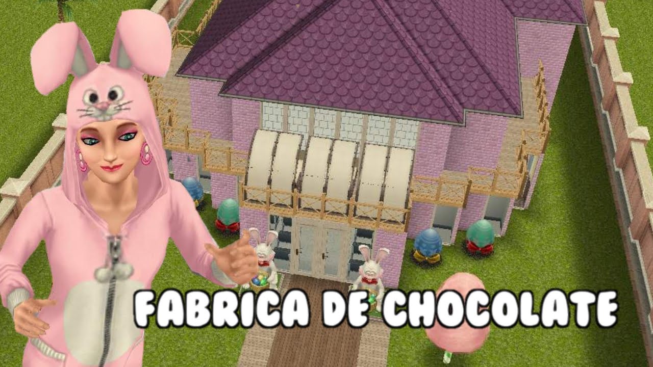 Construindo Fabrica de chocolate The Sims freeplay YouTube
