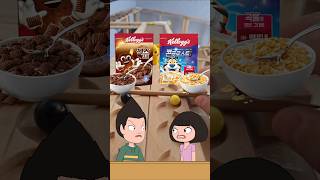 첵스초코 VS 콘푸로스트 | 구슬 레이스