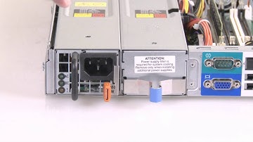 IBM System x3250 M5 Removal - HSPSU