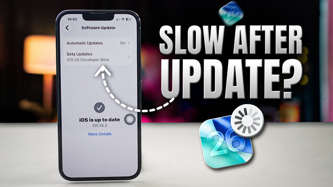 iPhone Lagging After iOS 26? Fix iOS 26 Lag, Slow Performance & Speed ...