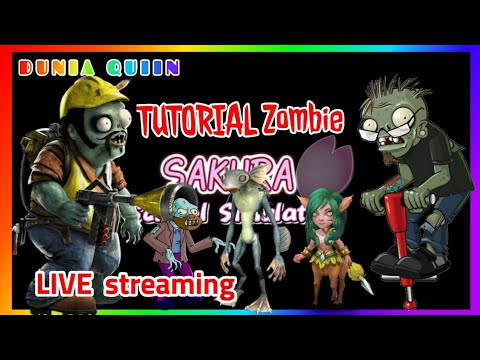 Tutorial Membuat Hantu/ zombie serem #sakura