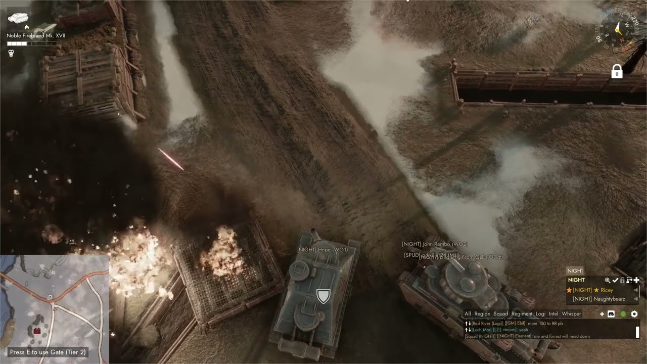 [Foxhole] Warden tank advance on Weephome