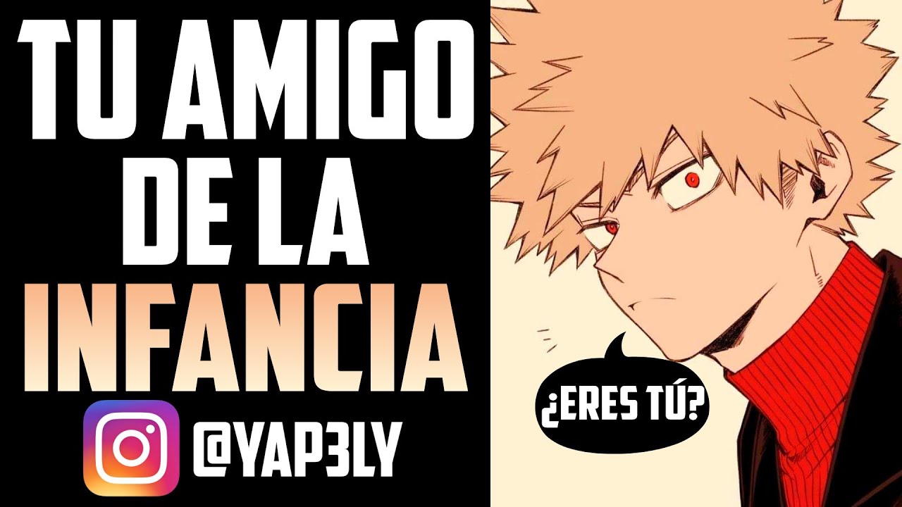 Tu amigo de la infancia 💕 | Roleplay Español | ASMR Bakugou