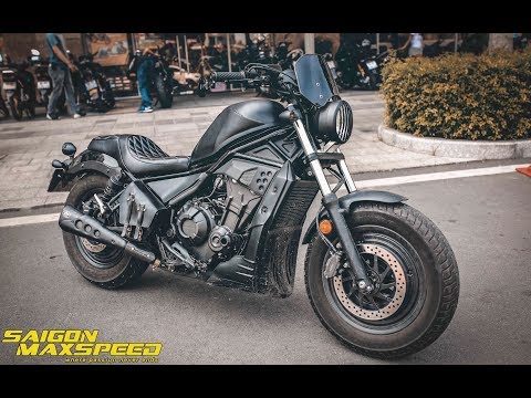 Video Quá trình lên FULL đồ chơi cho REBEL 500 tại SGMS - youtube