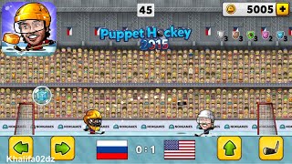 Puppet Ice Hockey: Pond Head - Gameplay Walkthrough (Android) Part 1 screenshot 1