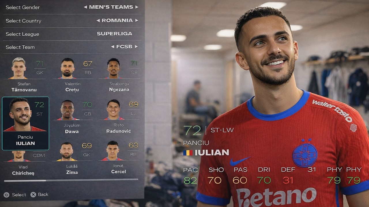 LIVE 🔴 Am semnat cu FCSB în EA FC 26… pot să duc echipa în Champions League?