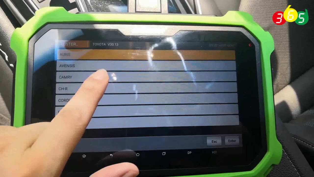 2018 Toyota Camry Odometer Correction with OBDSTAR X300 DP PLUS