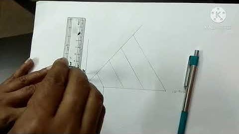 Linear scale Drawing ( রৈখিক স্কেল অঙ্কন পদ্ধতি)