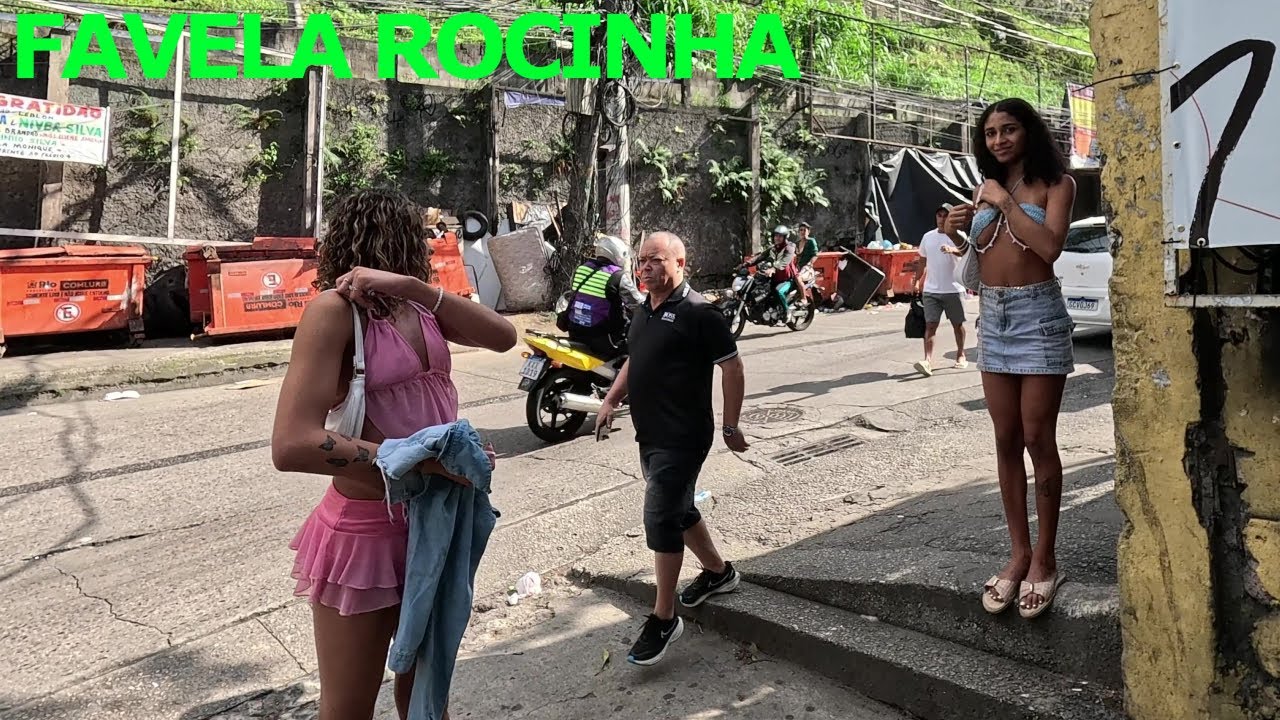 This is Life in Favela Rocinha - Rio de Janeiro - Brazil 🇧🇷