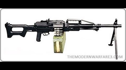 Corpsecreate MW3 Wii MOAB With Every Gun: PKP Pecheneg