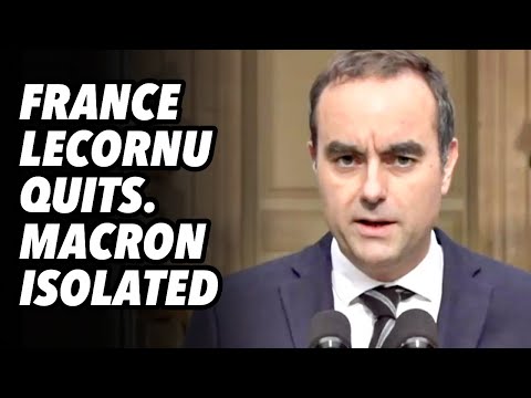 Thumbnail for French PM Lecornu QUITS. Macron, ALONE & ISOLATED