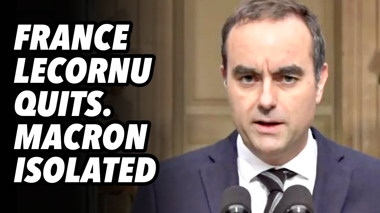 Премьер-министр Франции Лекорню уходит в отставку. Макрон одинок и изолирован.