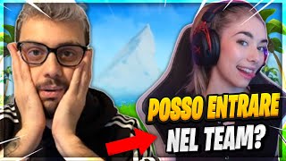 QUESTA RAGAZZA MERITA DI ENTRARE NEL TEAM! PROVINO EPICO CON SMI! FORTNITEITA