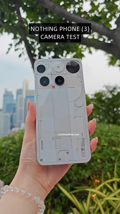 Nothing Phone (3) Camera Zoom Test 🔥